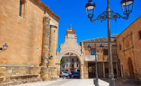 Aldeia San Clemente Cuenca Castela Mancha Por Saint James Way — Fotografia de Stock