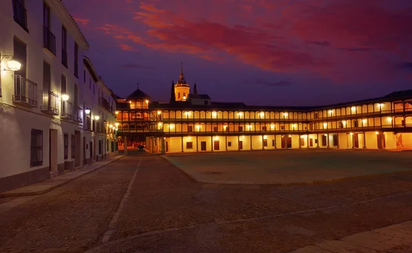 Tembleque Plaza Mayor Toledo Castilla Mancha Szent Jakab — Stock Fotó