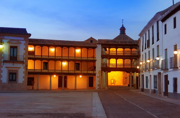 Tembleque Plaza Mayor Τολέδο Στην Καστίλλη Μάντσα Στο Δρόμο Του — Φωτογραφία Αρχείου