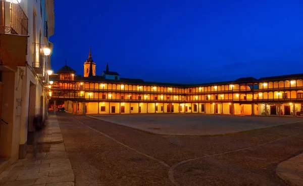 Tembleque Plaza Mayor Toledo Castilla Mancha Szent Jakab — Stock Fotó