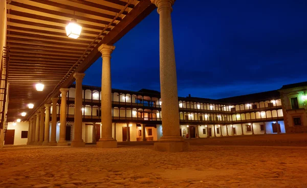 Tembleque Plaza Mayor Toledo Kastilien Mancha Jakobsweg Unterwegs — Stockfoto