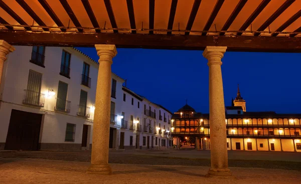 Tembleque Plaza Mayor Toledo Castile Mancha Saint James Yolda — Stok fotoğraf
