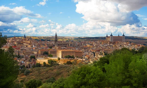 Toledo Skyline Castilla Mancha España — Foto de Stock