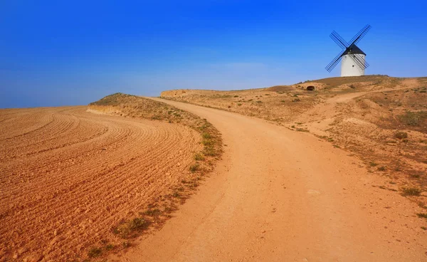 Tembleque Wiatraki Toledo Kastylii Mancha Drodze Saint James — Zdjęcie stockowe