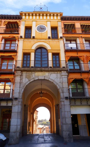 西班牙卡斯蒂利亚拉曼查的托莱多 佐科多弗拱门 — 图库照片