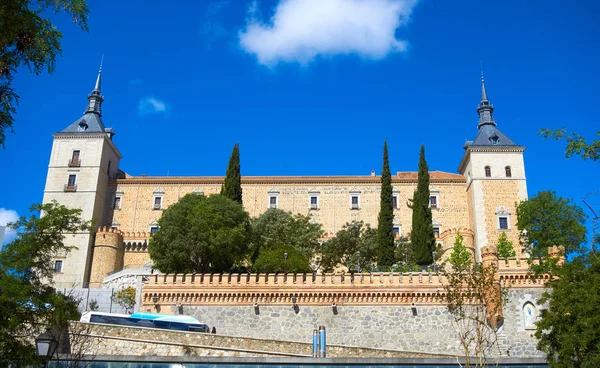 Alcazar Toledo Kastilien Mancha Von Spanien — Stockfoto