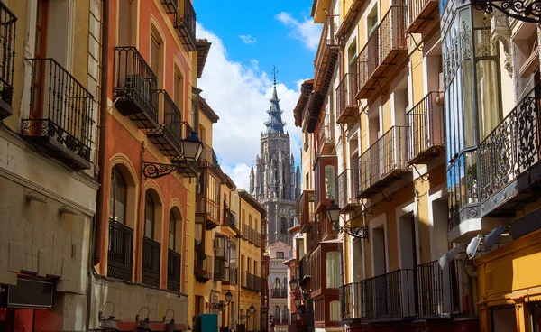 Toledo Fassaden Castile Mancha Von Spanien — Stockfoto