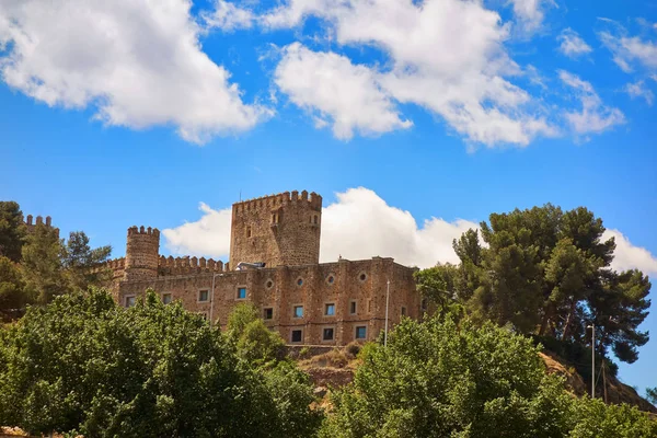 Toledo Slott Kastilien Mancha Spanien — Stockfoto