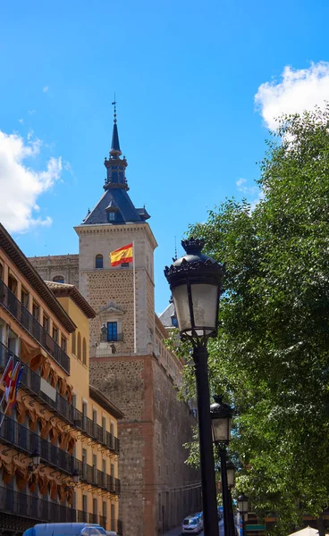 西班牙卡斯蒂利亚拉曼查的托莱多外墙 — 图库照片