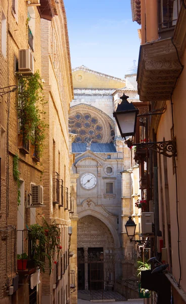 Toledo Katedralde Kastilya Mancha Spanya — Stok fotoğraf