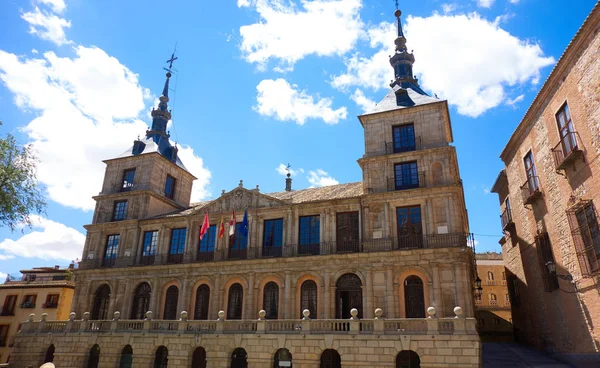 Toledo Ayuntamiento Castiglia Mancia Spagna — Foto Stock