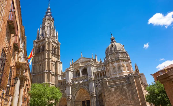 西班牙卡斯蒂利亚曼查的托莱多大教堂 — 图库照片