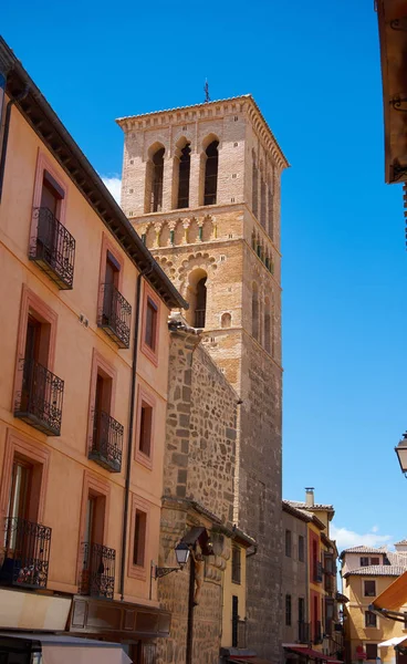 Moskén Kyrkan Santo Tome Toledo Castilla Mancha Spanien — Stockfoto