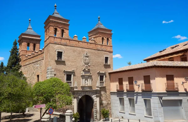 Ușa Puerta Del Cambron Din Toledo Spaniei — Fotografie, imagine de stoc