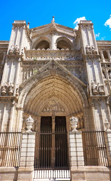Kathedraal Van Toledo Castilla Mancha Spanje — Stockfoto