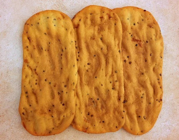 Tortas Canamones Brood Van Castilla Mancha Spanje — Stockfoto