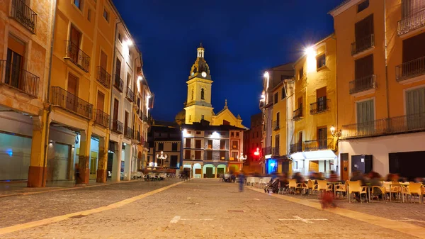 Xativa Plaza Mercat Plads Valencia Også Jativa Spanien - Stock-foto