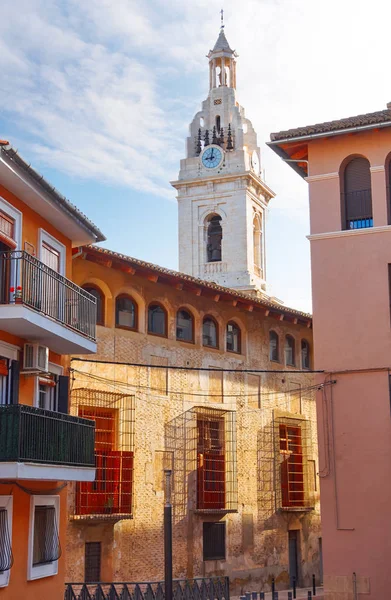 Xativa Santo Domingo Gatan Valencia Också Jativa Spanien — Stockfoto