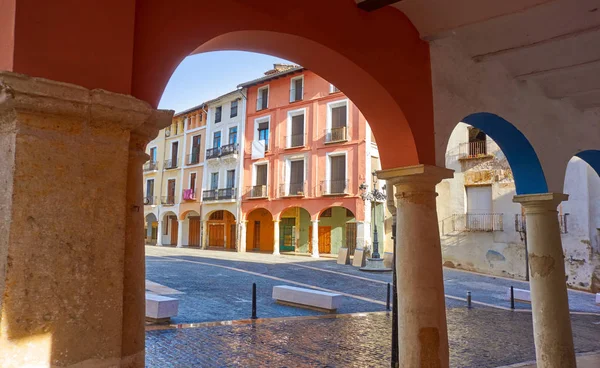 Piazza Xativa Plaza Mercat Valencia Anche Jativa Spagna — Foto Stock