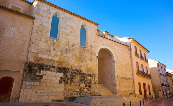 Sant Андрю Мерії Північного Фасад Також Jativa Валенсія Іспанія — стокове фото