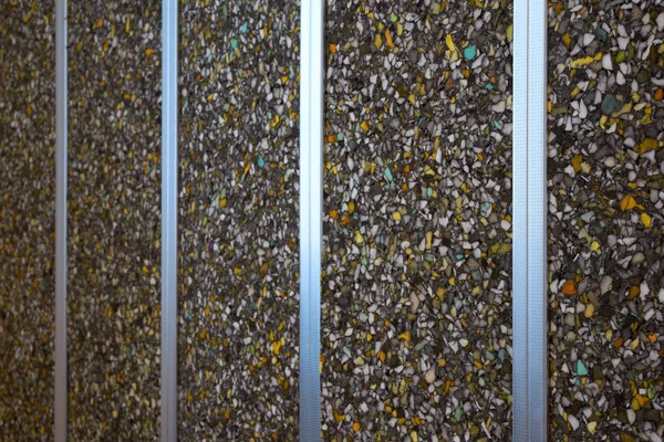 Акустична Ізоляція Пінопластових Стін Лініях Ламінованої Гіпсокартонної Стіни — стокове фото