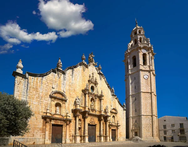 Chiesa Alcala Chivert Xivert Castellon Spagna Saint Juan Bautista — Foto Stock