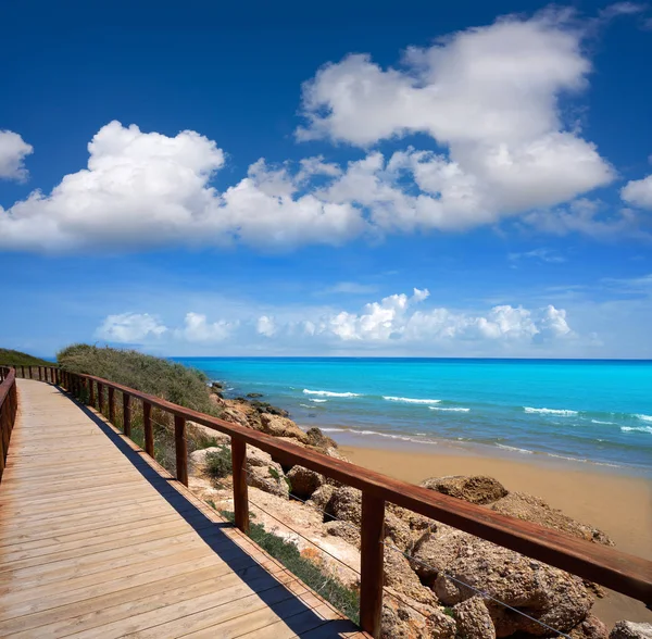 Romana Beach Playa Alcossebre Ook Alcoceber Castellon Van Spanje — Stockfoto