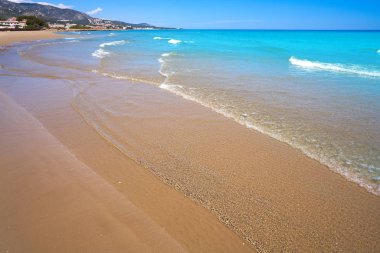 Romana plaj Alcossebre playa de Alcoceber Castellon, İspanya