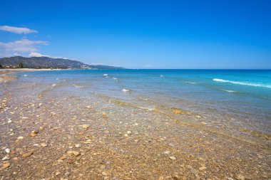 Sol del Riu plaj Alcoceber içinde ayrıca Alcossebre Castellon, İspanya