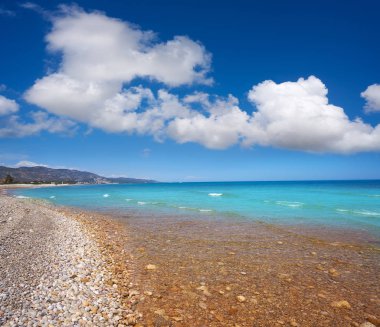 Sol del Riu plaj Alcoceber içinde ayrıca Alcossebre Castellon, İspanya