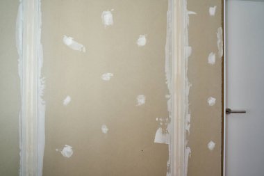 DIY ayrıntı sıvama lamine Alçıpan birleşim teyp