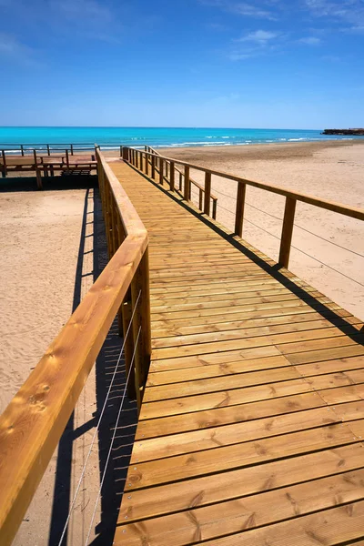 Romana Strand Playa Alcossebre Városában Alcoceber Castellon Spanyolország — Stock Fotó