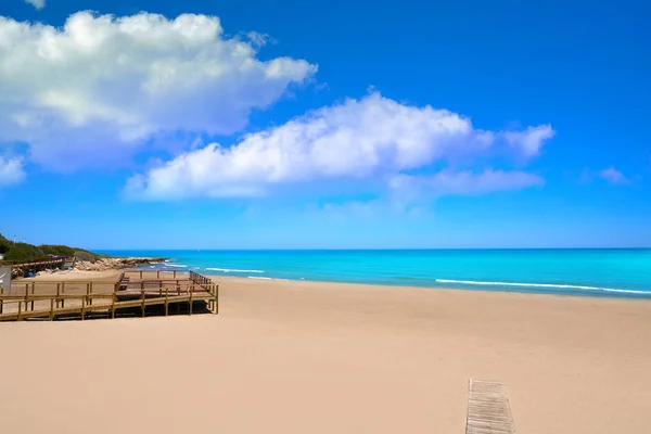 Playa Romana Alcossebre También Alcoceber Castellón España — Foto de Stock