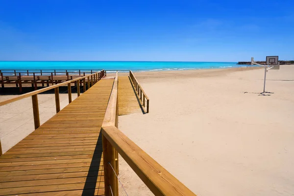 Romana Beach Playa Alcossebre Ook Alcoceber Castellon Van Spanje — Stockfoto