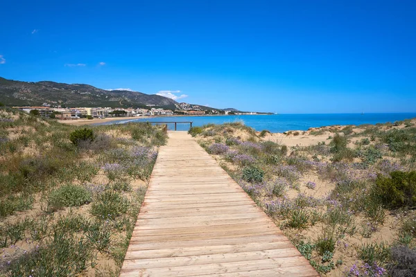 Playa Beach Alcossebre Also Alcoceber Castellon Spain — Stock Photo, Image