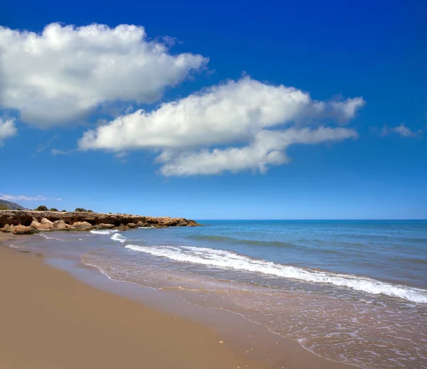 Playa Del Moro Beach Alcossebre Also Alcoceber Castellon Spain — Stock Photo, Image