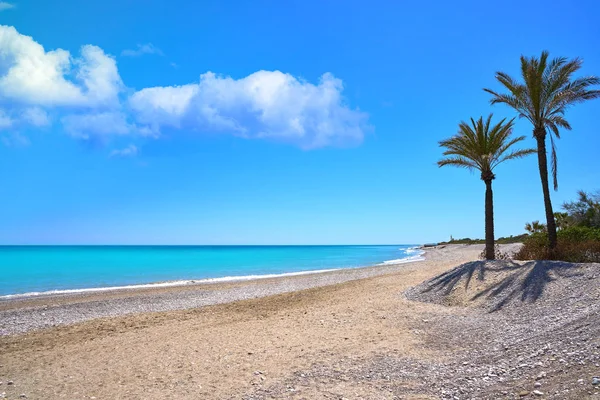 Tropicana Beach Στο Alcossebre Επίσης Alcoceber Στην Ισπανία Castellon — Φωτογραφία Αρχείου