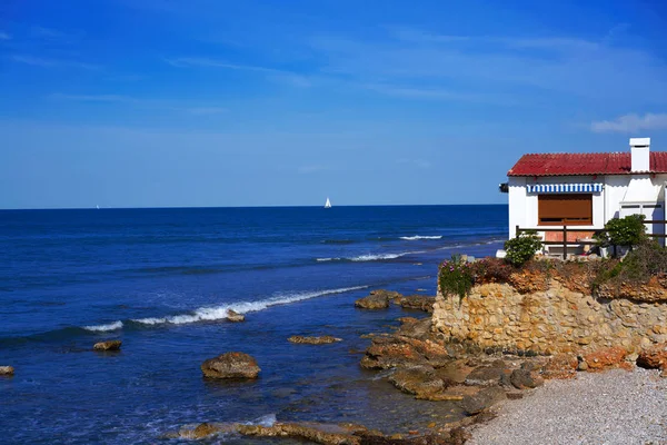 Denia Strand Van Las Rotas Alicante Spanje — Stockfoto