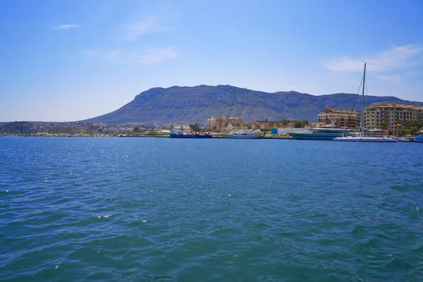 Boats Marina Port Denia Alicante Spain — Stock Photo, Image