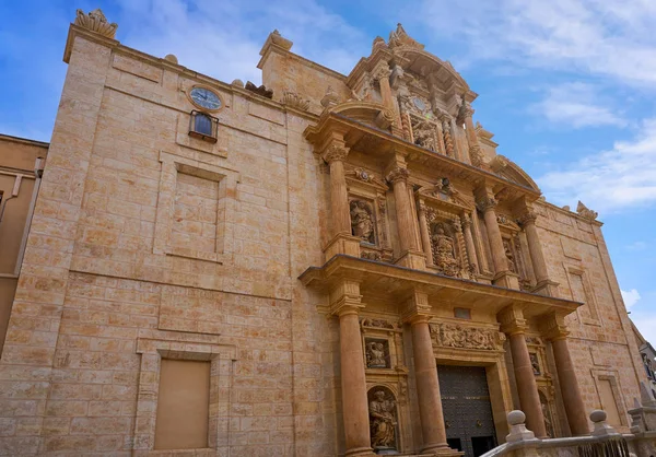 Фасад Церкви Асунсьйон Lliria Лірія Валенсії Іспанія — стокове фото
