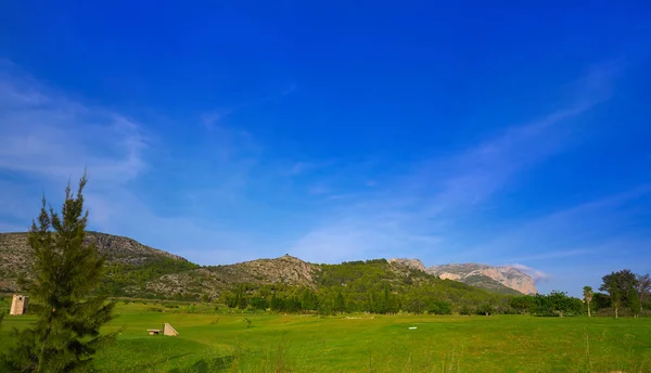 Montgo Górskie Golf Course Alicante Hiszpania — Zdjęcie stockowe