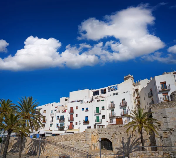 Peniscola Altes Dorf Castellon Spanien Mediterranes Zentrum — Stockfoto