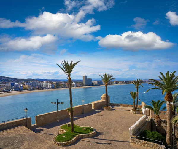 Peniscola Old Village Castellon Spain Mediterranean Downtown — Stock Photo, Image