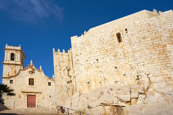 Ermitana Kerk Kasteel Tröstau Castellon Spanje — Stockfoto