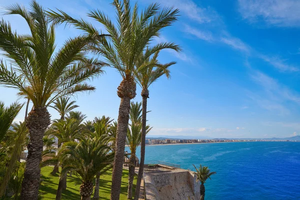スペインのカステリョンのペニスコラ地中海の庭園 — ストック写真