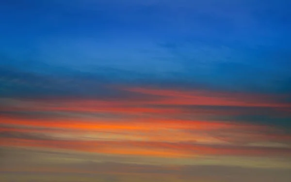 Atardecer Naranja Rojo Azul Cielo Fondo —  Fotos de Stock