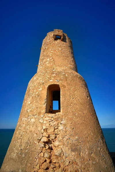 デニアとスペインの地中海でトッレ タワー — ストック写真