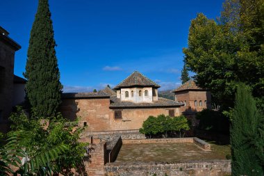 Andalusia, İspanya Granada'da Alhambra