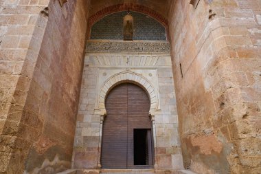 Alhambra Puerta de la Justicia Alcazaba, İspanya Granada adalet kapı