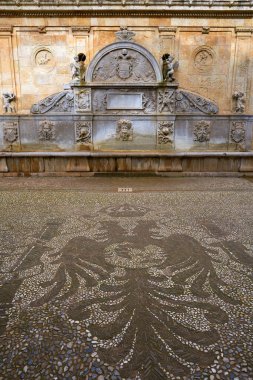 Alhambra Çeşme Pilar de Carlos V Granada, İspanya
